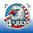 Vintage 4th of July Stickers