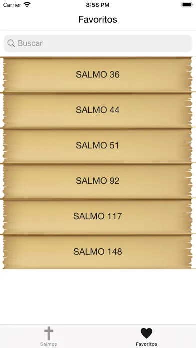 Biblia: Salmos con Audio应用截图