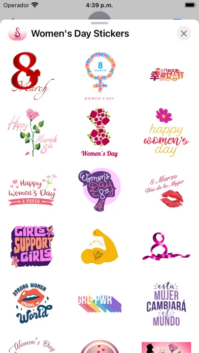 Women’s Day Stickers應用截圖