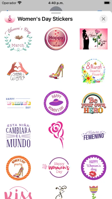 Women’s Day Stickers應用截圖