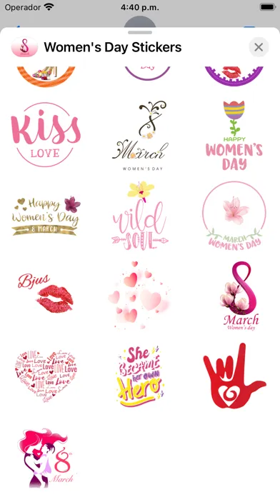 Women’s Day Stickers應用截圖