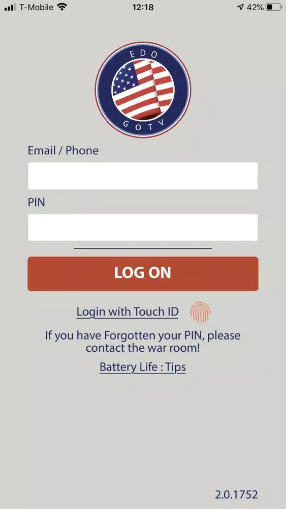 Tangkapan layar EDO GOTV
