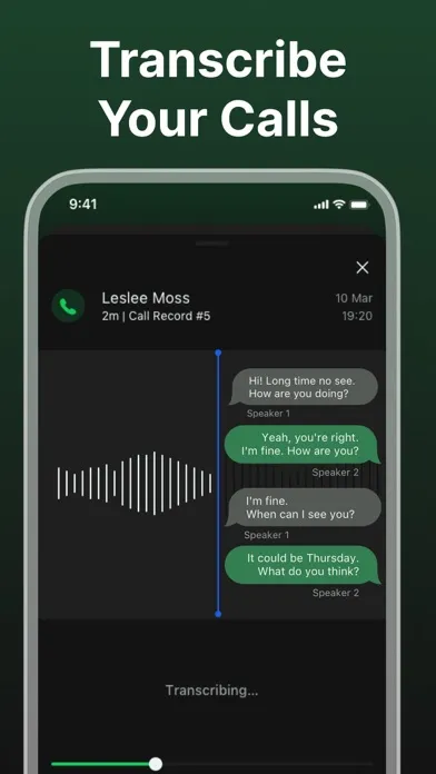 Screenshot di Rink - Call Recorder App