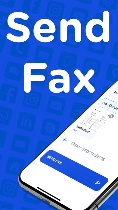 Captures d'écran de Send Fax App-Faxes From iPhone