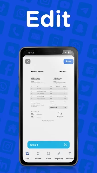 Captures d'écran de Send Fax App-Faxes From iPhone