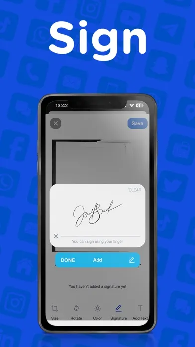 Captures d'écran de Send Fax App-Faxes From iPhone