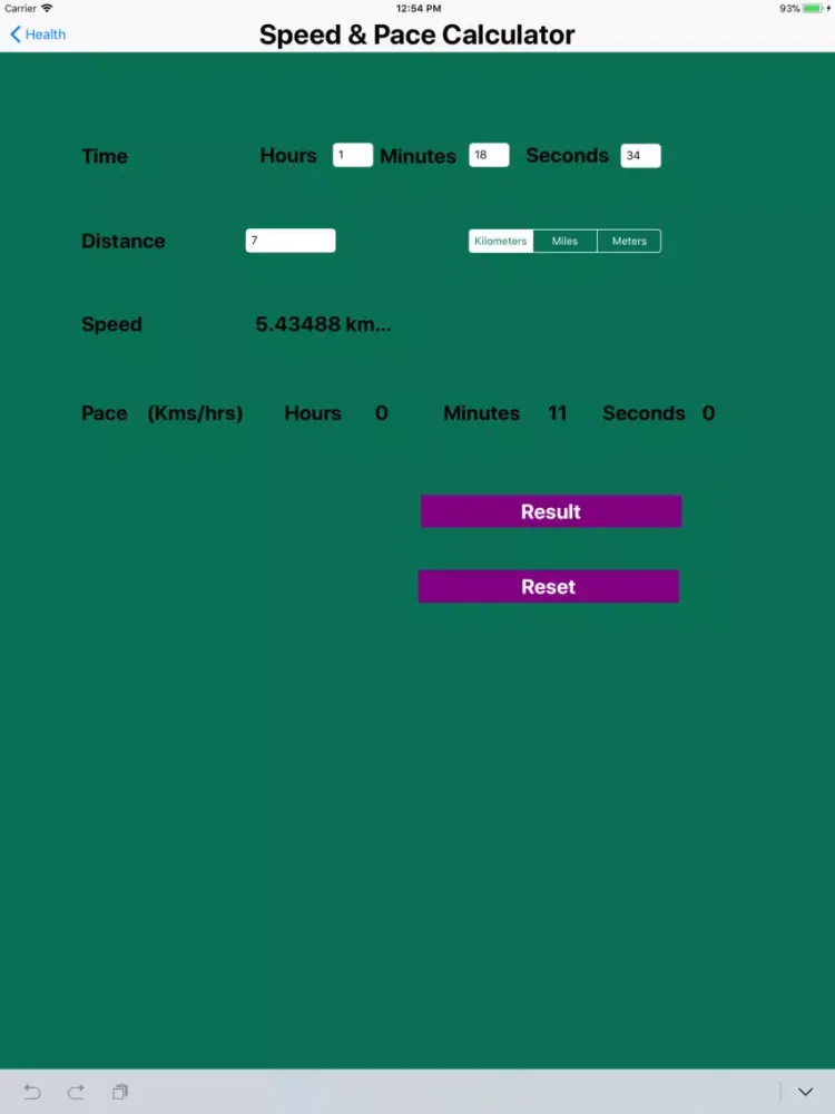 Mapping - walking running iPad  スクリーンショット