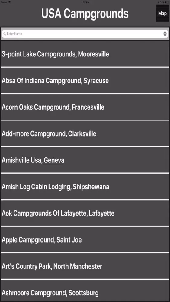 USA Campground - Camping Screenshots