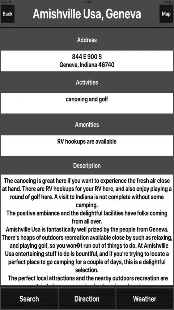 USA Campground - Camping Screenshots