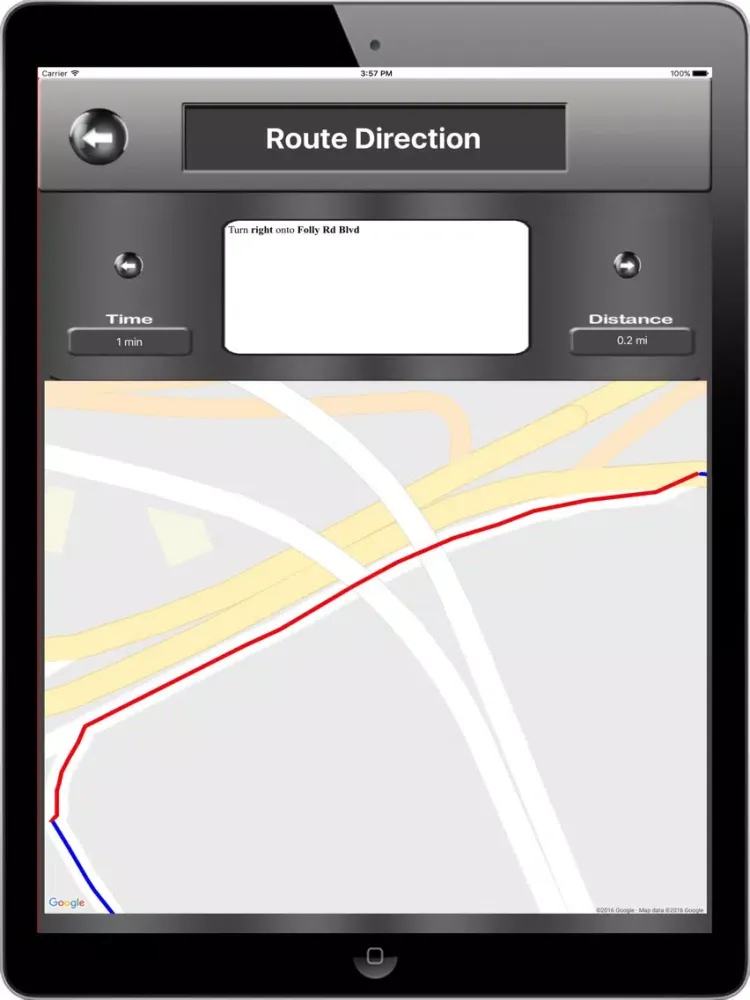 Charleston_South Carolina Offline maps iPad 應用截圖