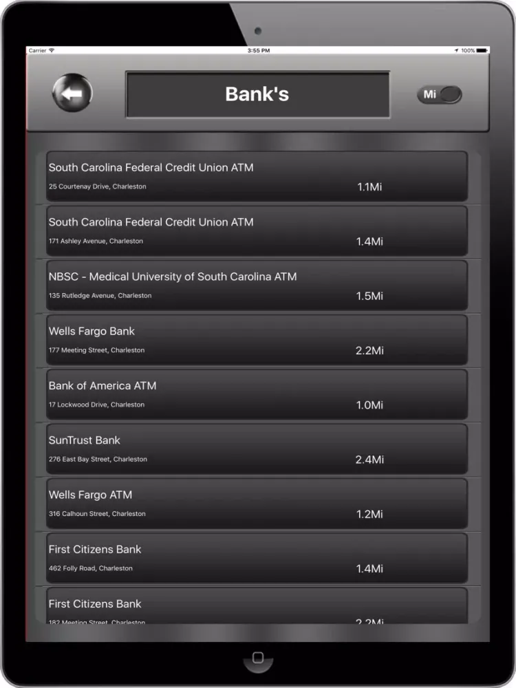 Charleston_South Carolina Offline maps iPad 應用截圖
