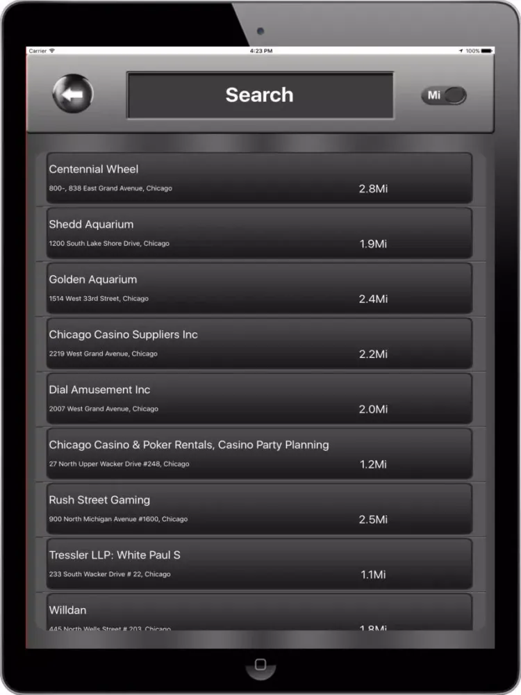 صور Chicago_USA Offline maps & Navigation iPad 