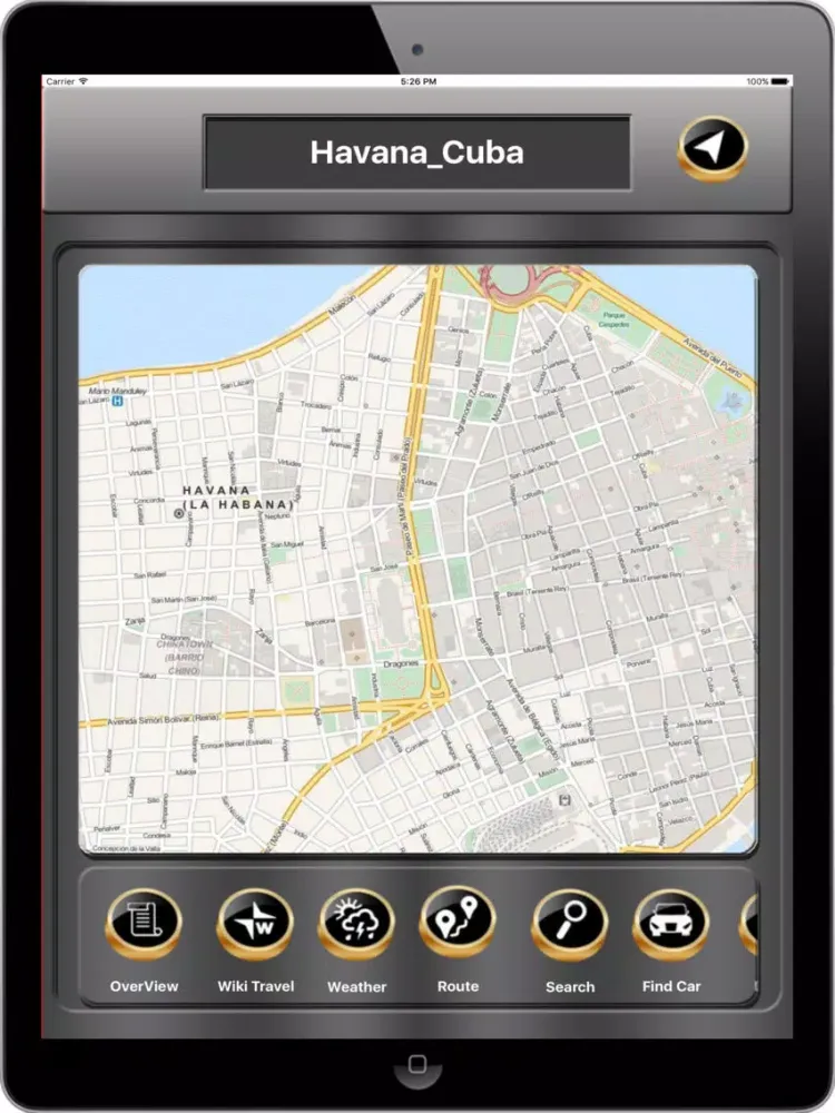 Screenshot di Havana_Cuba Offline maps & Navigation iPad 