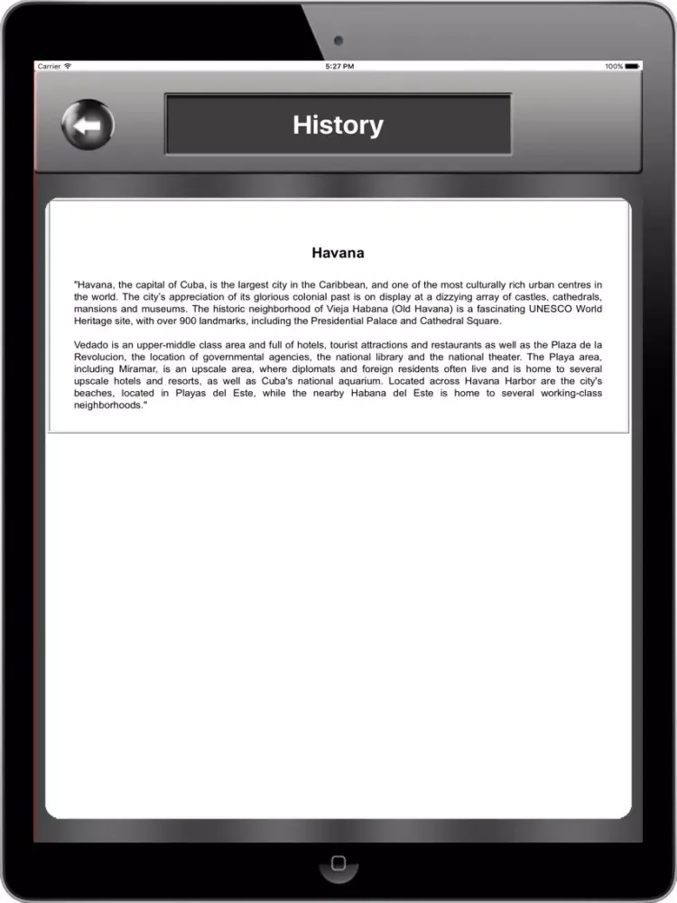 Screenshot di Havana_Cuba Offline maps & Navigation iPad 