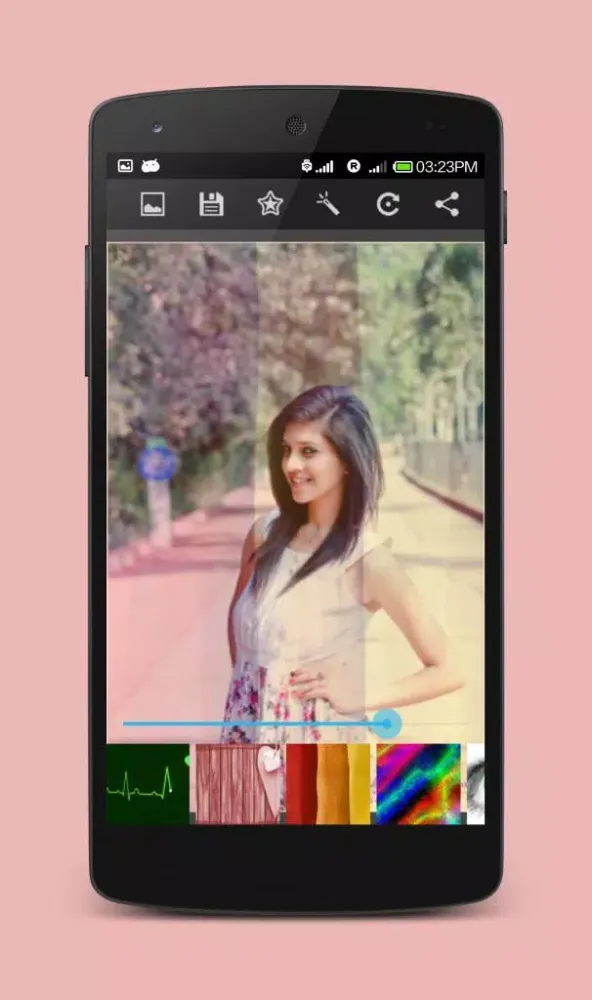ภาพหน้าจอของ Photo Blend Effects