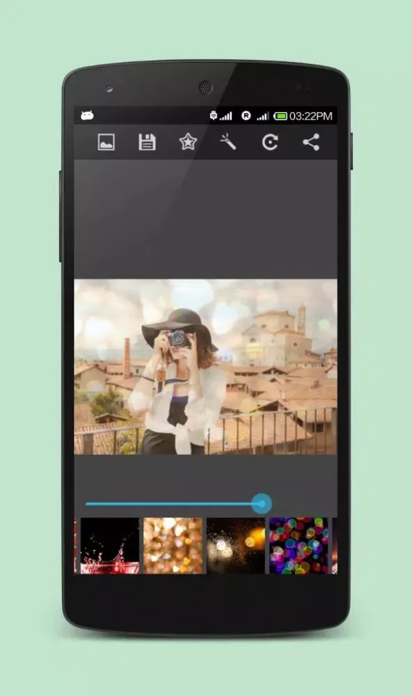 ภาพหน้าจอของ Photo Blend Effects