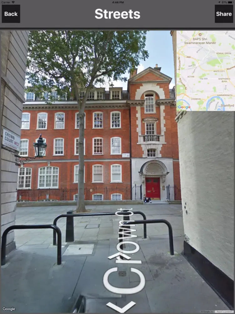 Tangkapan skrin London UK Travel Map Offline iPad 