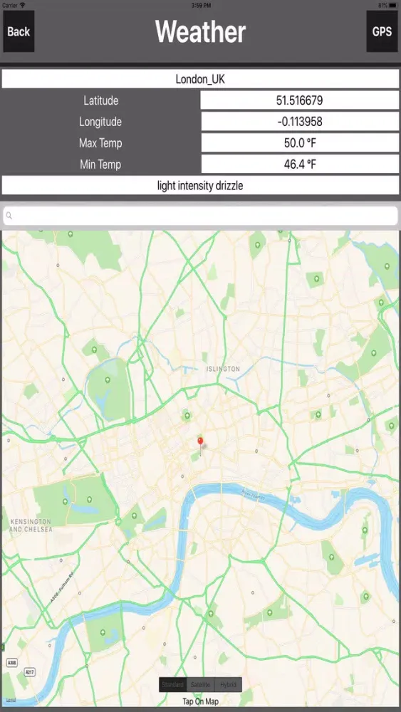 Tangkapan skrin London UK Travel Map Offline