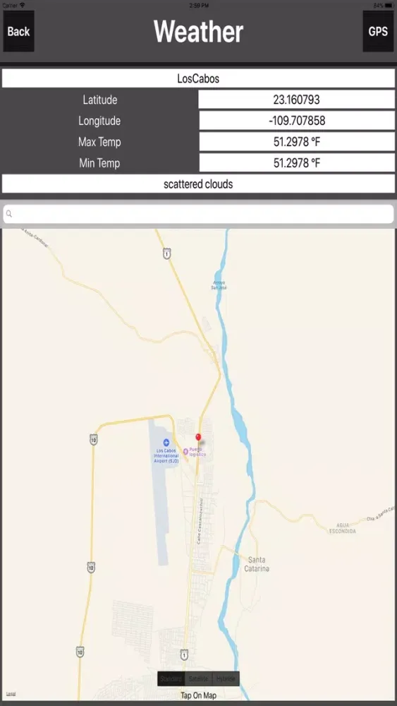 Los Cabos Offline Travel Map Screenshots