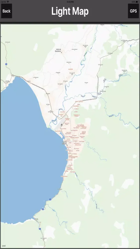 Tangkapan skrin Puerto Vallarta Travel Map