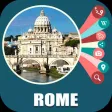Rome Italy Offline Travel Map Rome Italy Offline Travel Map