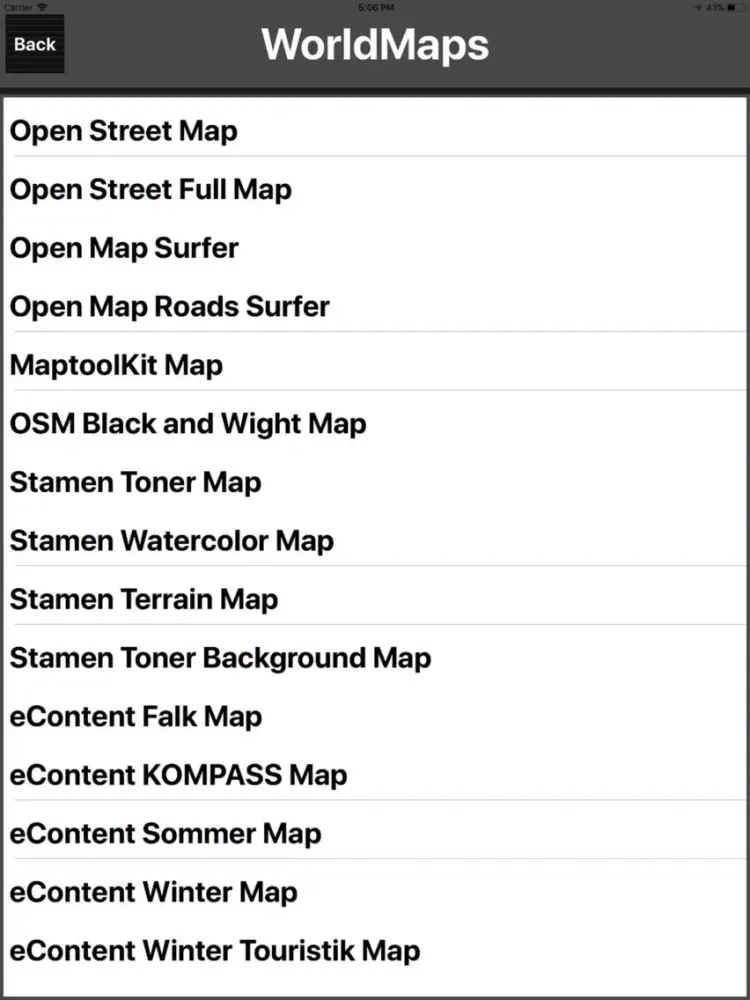 Ảnh chụp màn hình của Rome Italy Offline Travel Map iPad 