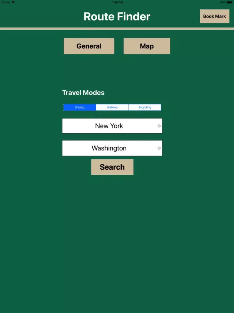 تصاویر Routes - Directions iPad 
