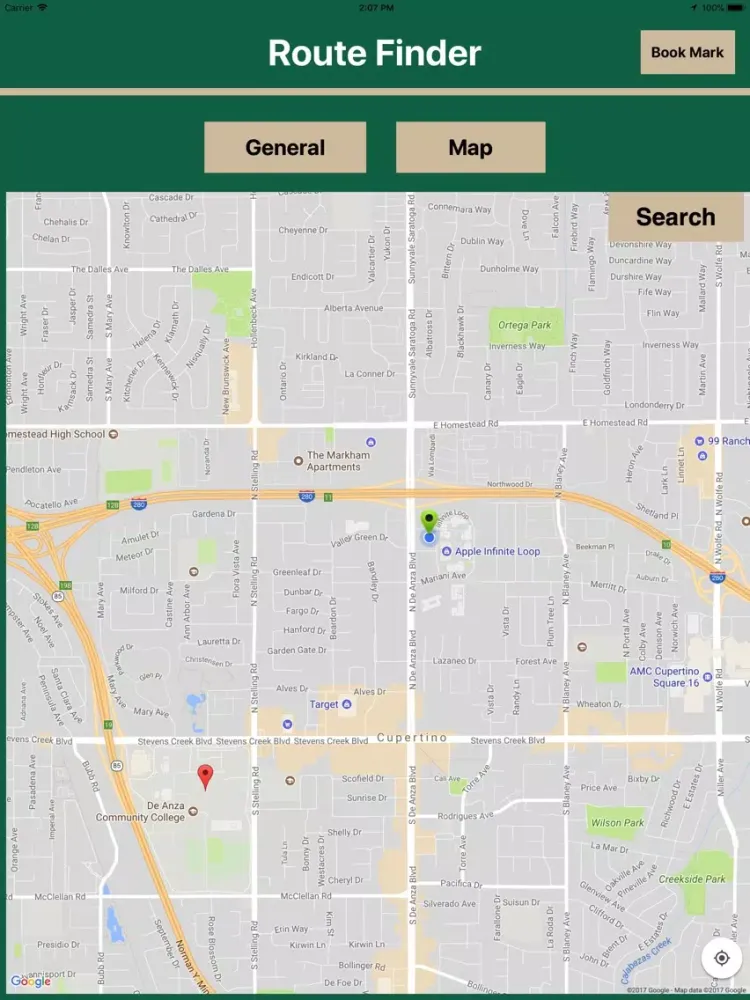 تصاویر Routes - Directions iPad 