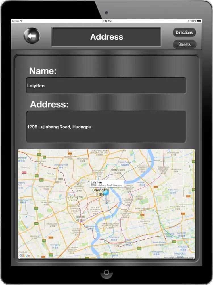 Shanghai_ China Offline maps & Navigation iPad  स्क्रीनशॉट