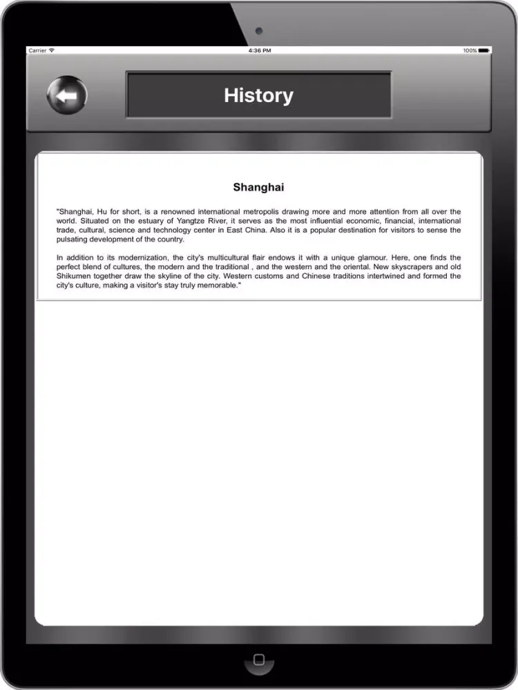 Shanghai_ China Offline maps & Navigation iPad  स्क्रीनशॉट