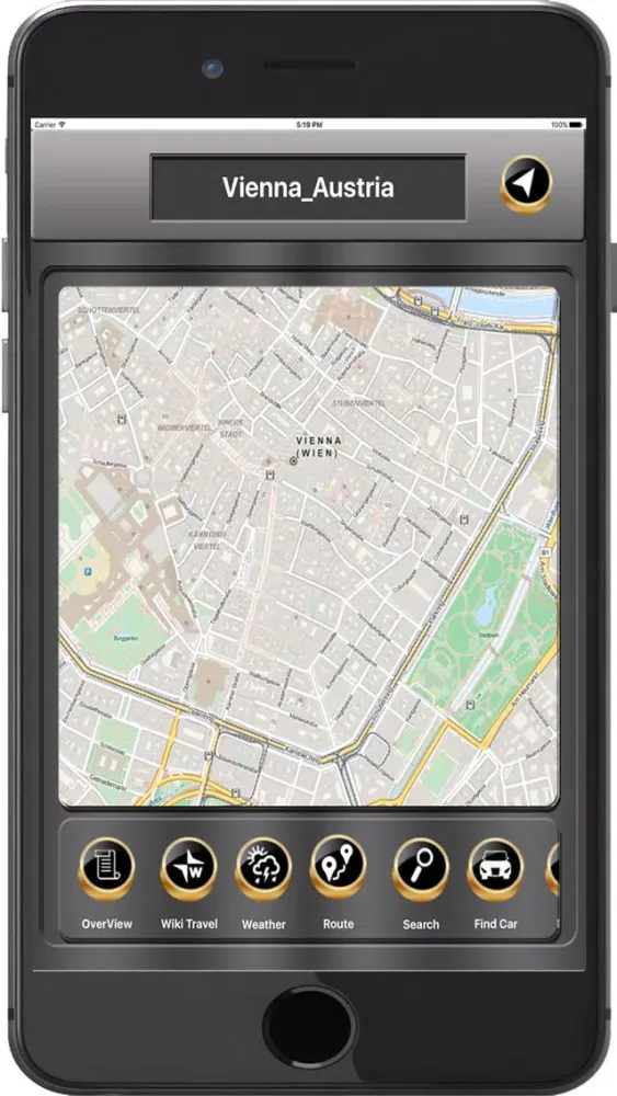 Vienna_Austria Offline maps & Navigation 스크린샷