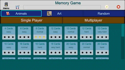 Capturas de pantalla de Picture Matching Memory Game