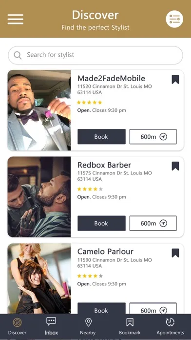Ảnh chụp màn hình của Made2Fade - Barbershop