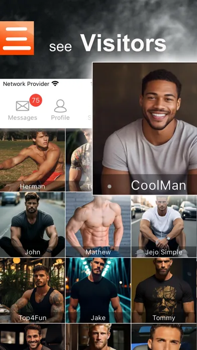Tangkapan skrin NextBoy - Gay Hookup & Dating