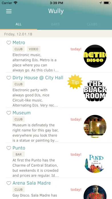 Capturas de tela do Wully - Barcelona Gay Guide
