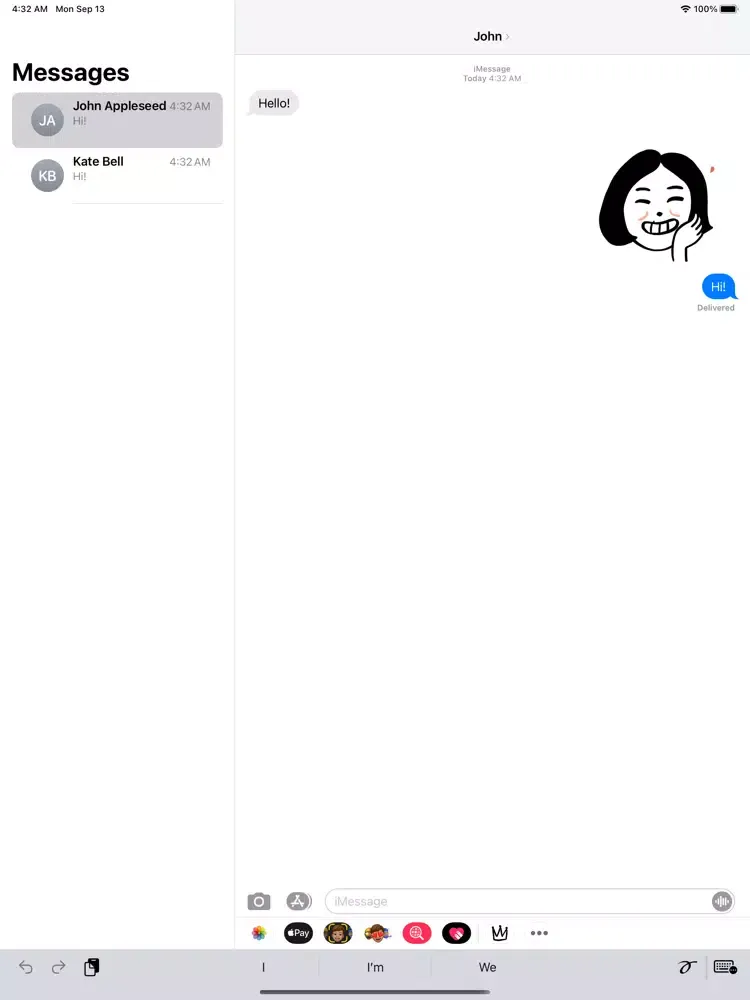 Ah-Joo! Stickers iPad 應用截圖
