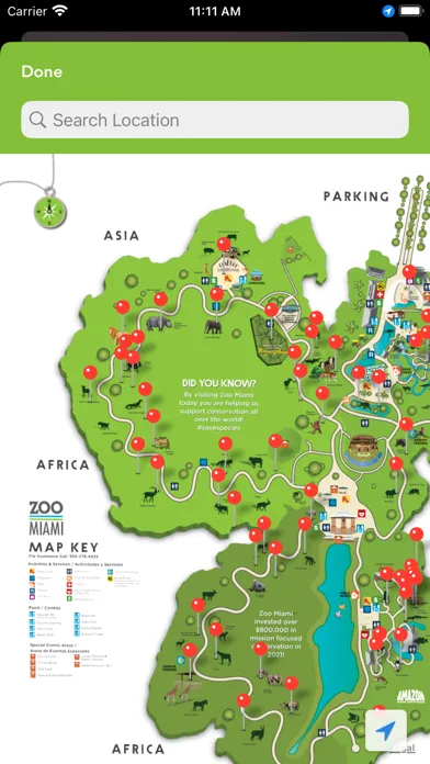 Ảnh chụp màn hình của Zoo Miami