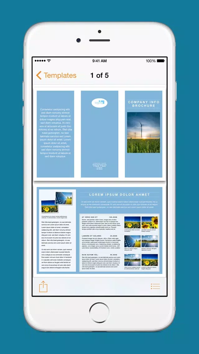 Templates for iWork (Bundle Edition) 스크린샷