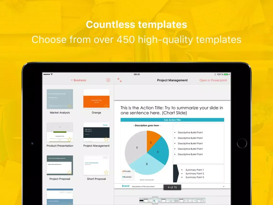 ภาพหน้าจอของ Templates for Office Pro (Bundle Edition) iPad 