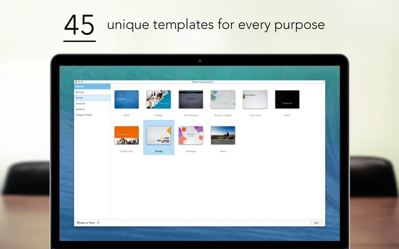Themes for Keynote Ekran Görüntüleri