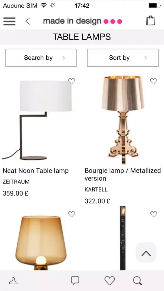 Captures d'écran de Made In Design : Design & Decoration