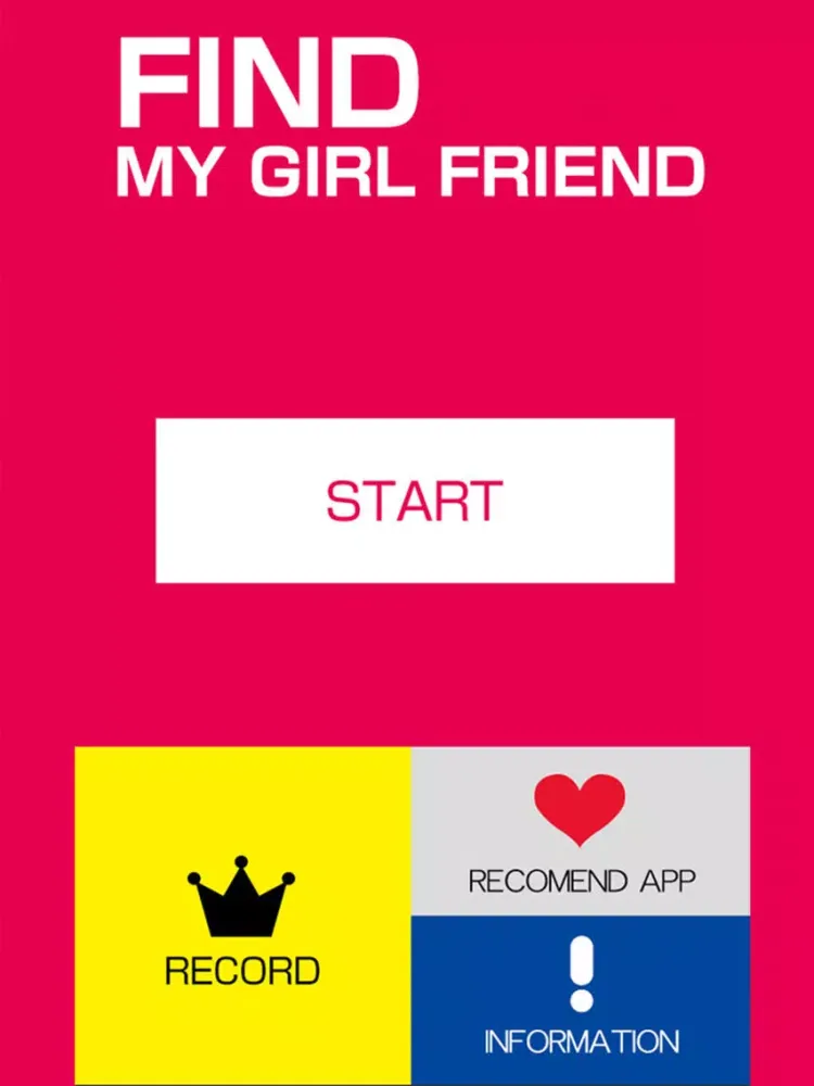 FIND MY GIRLFRIEND iPad 應用截圖