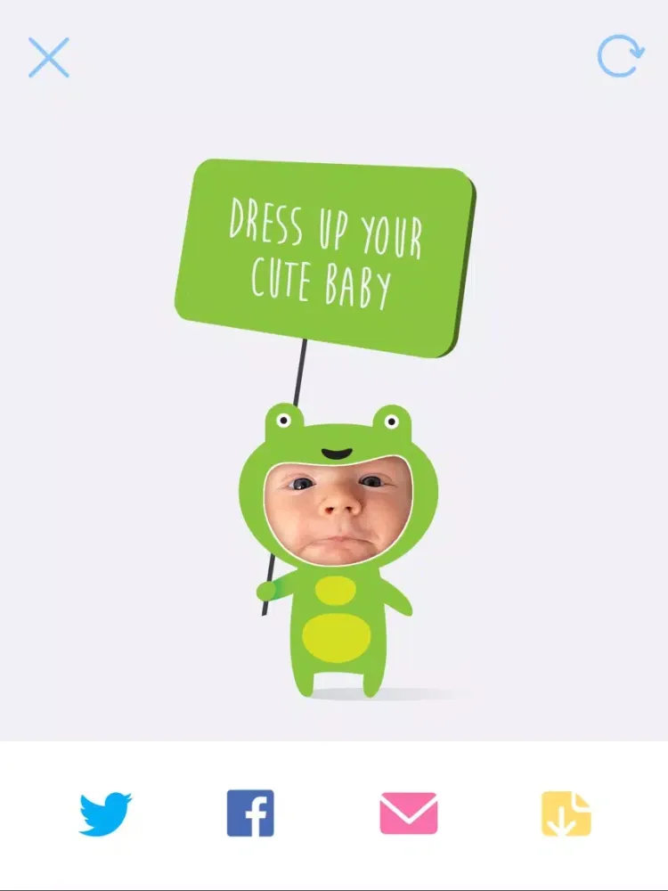 Скриншоты Kiddi - dress up your baby! iPad 