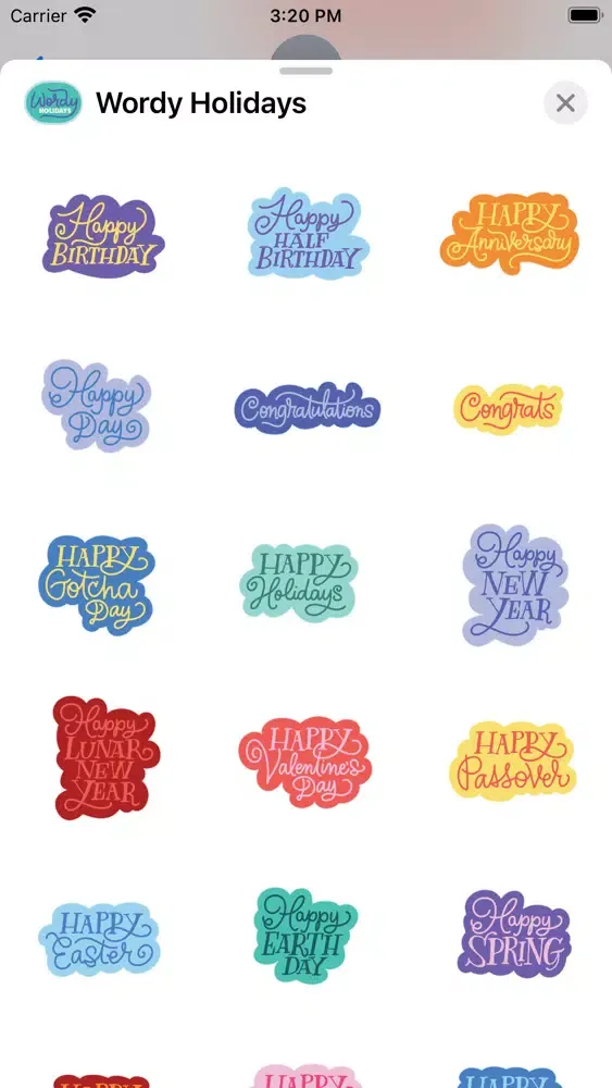 Wordy Holidays应用截图
