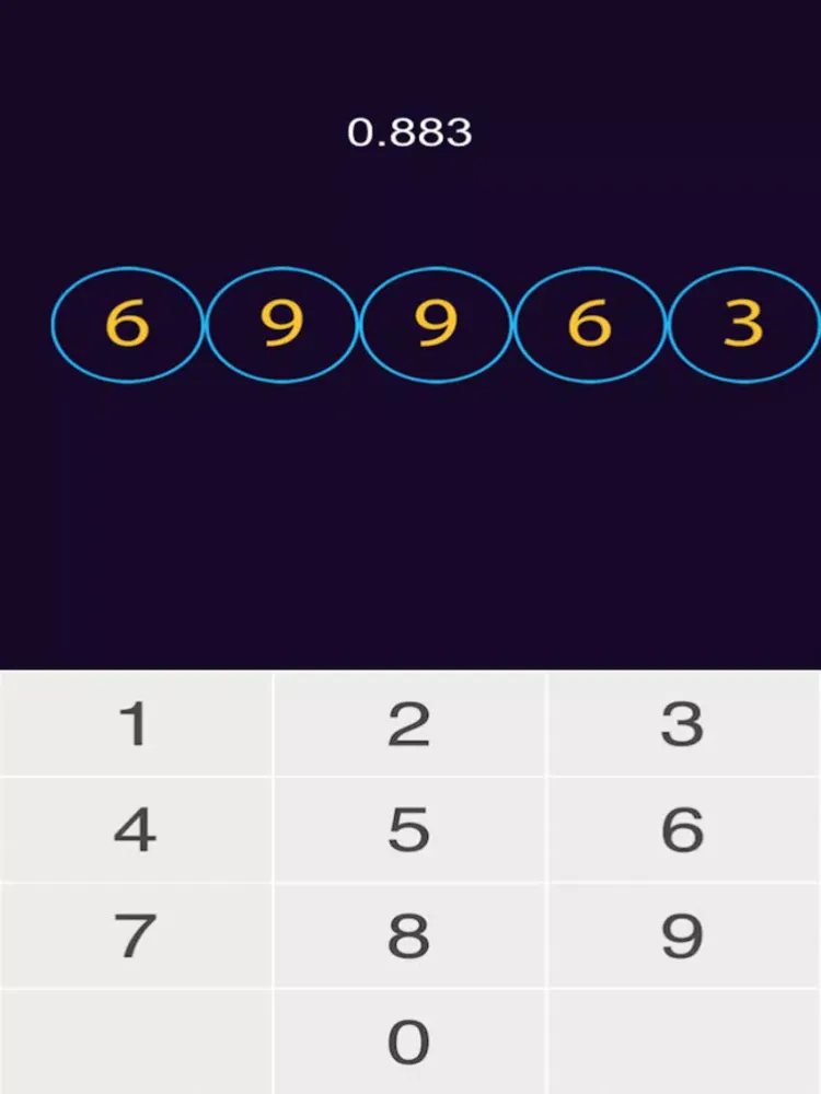 Piano Numbers - 0to9 iPad  スクリーンショット