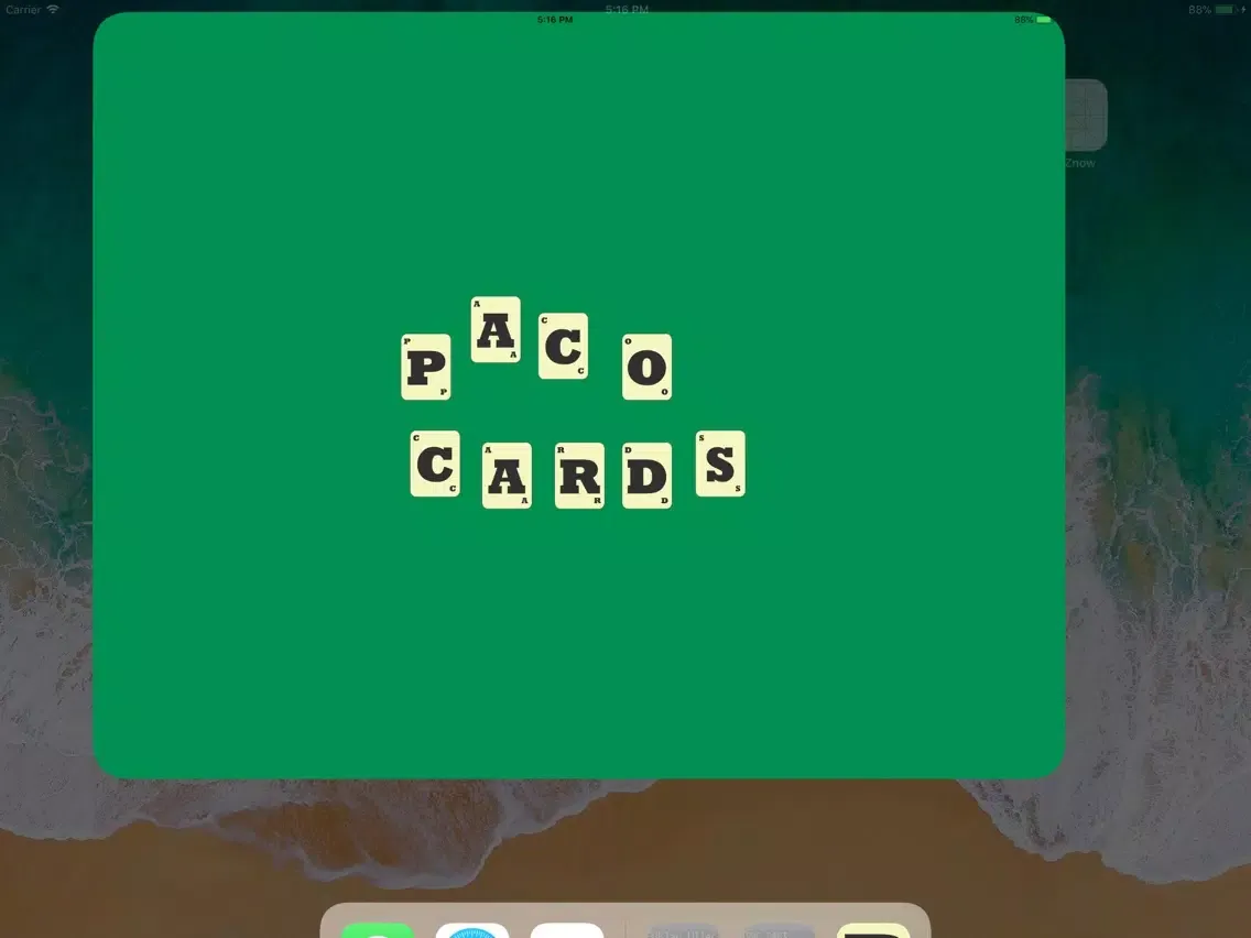 PacoCards - addicting cardgame iPad  Screenshots