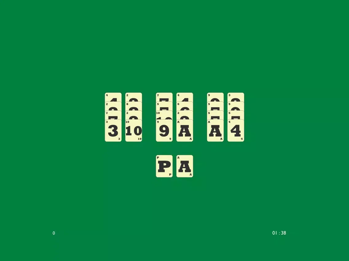 PacoCards - addicting cardgame iPad  Screenshots