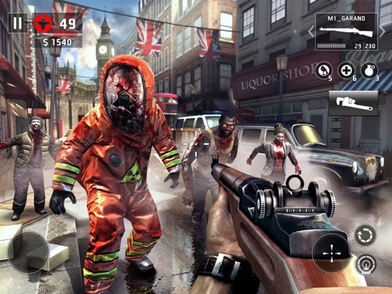 Zrzuty ekranu DEAD TRIGGER 2: Zombie Games iPad 
