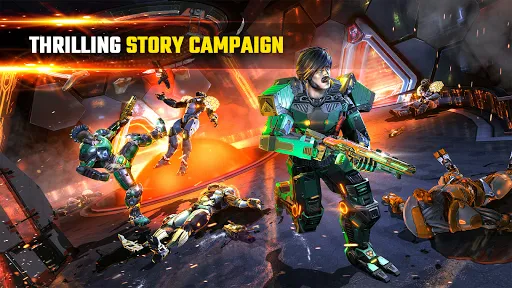 Ảnh chụp màn hình của Shadowgun Legends: Online FPS