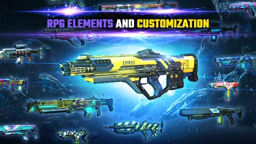 Ảnh chụp màn hình của Shadowgun Legends: Online FPS